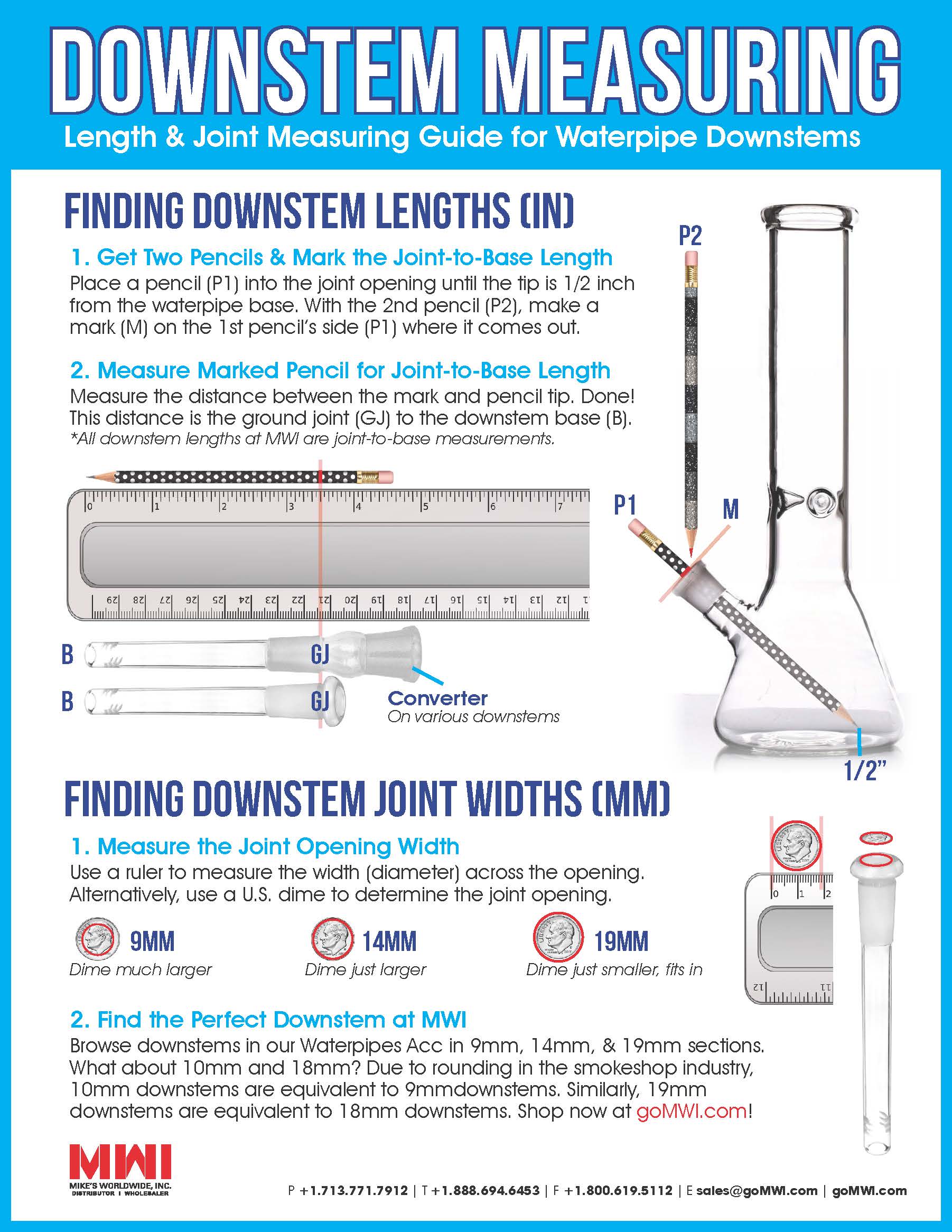 downstem measuring guide